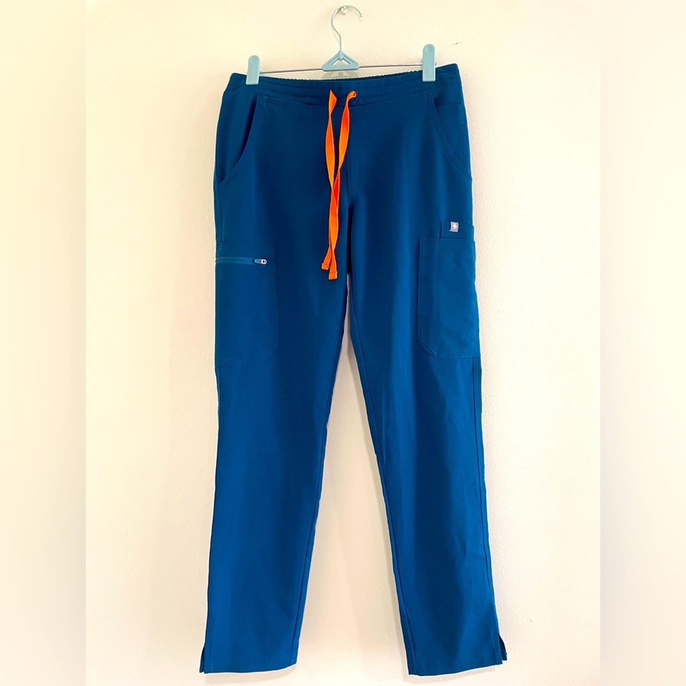 Figs Teal Scrub Pants